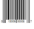 Barcode Image for UPC code 013009000087