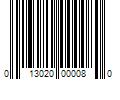 Barcode Image for UPC code 013020000080