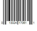 Barcode Image for UPC code 013024170611