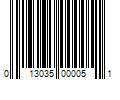 Barcode Image for UPC code 013035000051