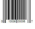 Barcode Image for UPC code 013036000067