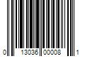 Barcode Image for UPC code 013036000081