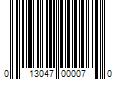 Barcode Image for UPC code 013047000070