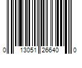 Barcode Image for UPC code 013051266400