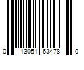 Barcode Image for UPC code 013051634780