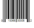 Barcode Image for UPC code 013065000052