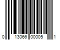 Barcode Image for UPC code 013066000051