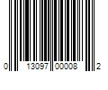 Barcode Image for UPC code 013097000082