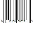 Barcode Image for UPC code 013100000283