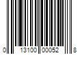 Barcode Image for UPC code 013100000528