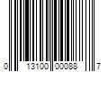 Barcode Image for UPC code 013100000887