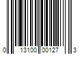 Barcode Image for UPC code 013100001273. Product Name: 