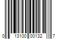 Barcode Image for UPC code 013100001327