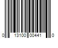 Barcode Image for UPC code 013100004410