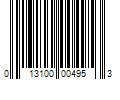 Barcode Image for UPC code 013100004953