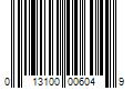 Barcode Image for UPC code 013100006049