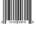 Barcode Image for UPC code 013100006155