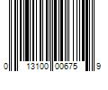 Barcode Image for UPC code 013100006759