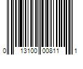 Barcode Image for UPC code 013100008111