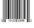 Barcode Image for UPC code 013100008562