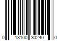 Barcode Image for UPC code 013100302400