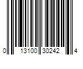 Barcode Image for UPC code 013100302424