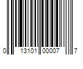 Barcode Image for UPC code 013101000077