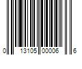 Barcode Image for UPC code 013105000066