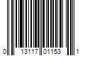 Barcode Image for UPC code 013117011531