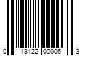 Barcode Image for UPC code 013122000063