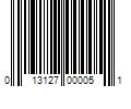 Barcode Image for UPC code 013127000051