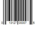 Barcode Image for UPC code 013127000075