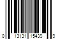 Barcode Image for UPC code 013131154399