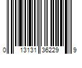 Barcode Image for UPC code 013131362299