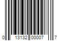 Barcode Image for UPC code 013132000077