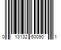 Barcode Image for UPC code 013132600901