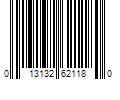 Barcode Image for UPC code 013132621180