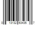 Barcode Image for UPC code 013132634357