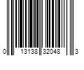 Barcode Image for UPC code 013138320483