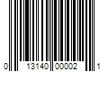 Barcode Image for UPC code 013140000021