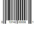 Barcode Image for UPC code 013142000081