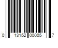 Barcode Image for UPC code 013152000057