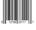 Barcode Image for UPC code 013158331117