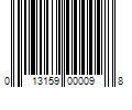 Barcode Image for UPC code 013159000098