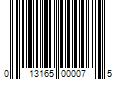 Barcode Image for UPC code 013165000075