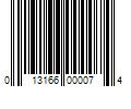 Barcode Image for UPC code 013166000074