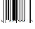 Barcode Image for UPC code 013167000073