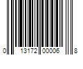 Barcode Image for UPC code 013172000068