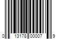 Barcode Image for UPC code 013178000079