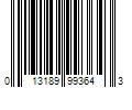 Barcode Image for UPC code 013189993643